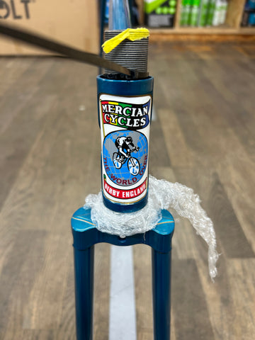 Mercian 50cm Renovated Steel Frame Blue
